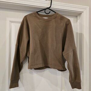 Athleta Cropped Dolman Sweatshirt